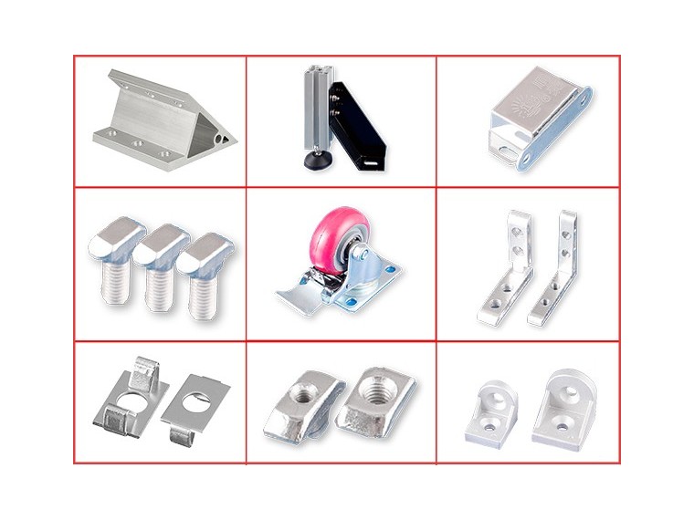 鋁型材框架是怎么連接在一起的？